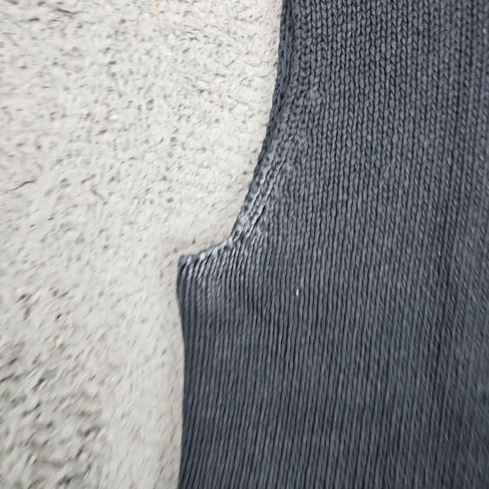 J. Crew Women's Gray Mock Neck Sleeveless Knit Sweater Vest‎ Size M - Picture 2 of 9